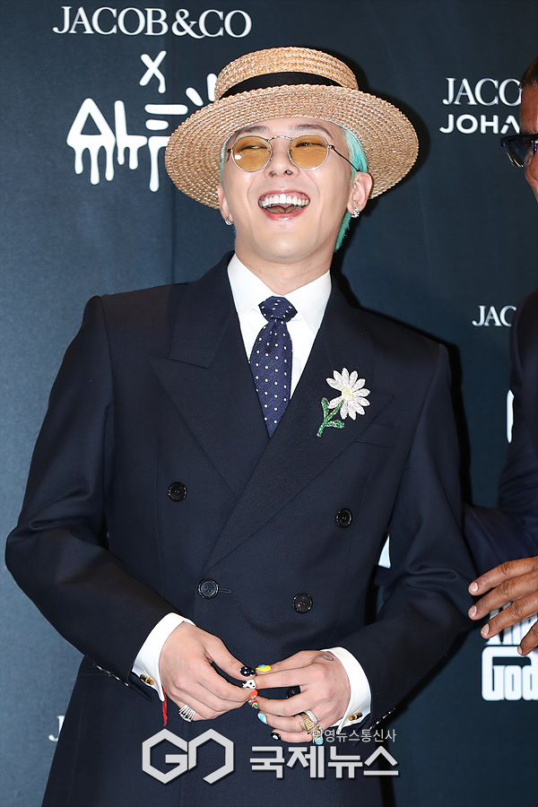 [GJ포토] 지드래곤(GD), '천만불짜리 지디 웃음'(제이콥앤코 JACOB&CO)