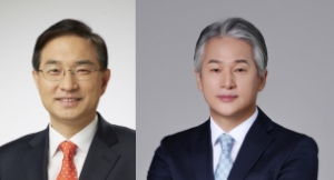 (왼쪽부터 : 정원동 경영본부장, 간주태 운영본부장)