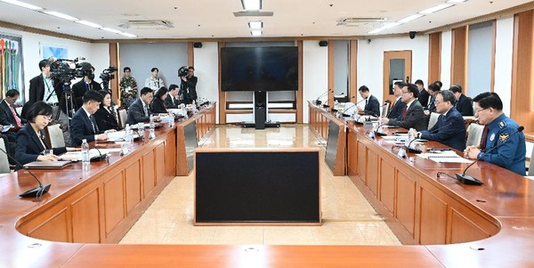 최상목 대통령 권한대행 부총리 겸 기획재정부 장관, 민생범죄점검회의 사진(기획재정부 제공)