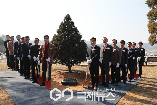 충남도립대 정명규 총장 취임식/충남도립대 제공