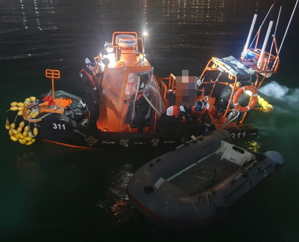 해경이 밀입국 시도한 중국인 남녀를 검거했다. (사진=인천해경)