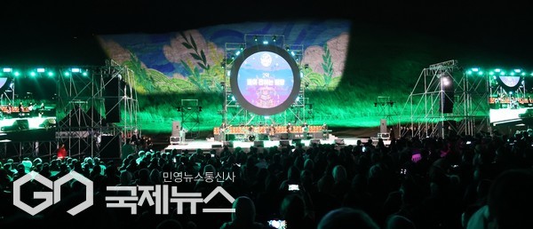 025년 제주들불축제, 불이 아닌 빛으로 새롭게 거듭나겠다며 화려한 막을 올렸지만, 결국 강풍으로 축제가 전면 취소되면서 큰 아쉬움으로 남았다.[사진=제주시]