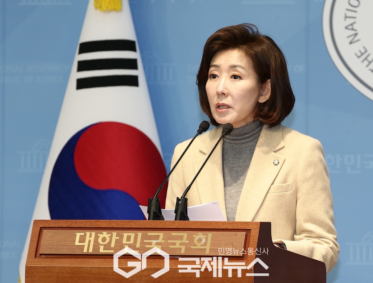 ▲나경원 국민의힘 의원/국제뉴스DB