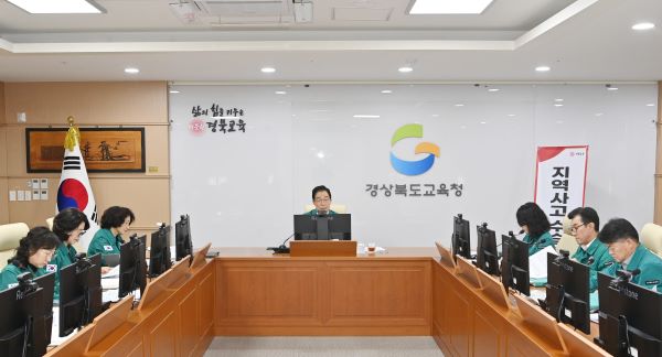 ‘산불 피해 지역 신속 복구 기간’ 운영.(사진=경북교육청)