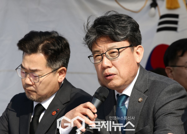 사진=더불어민주당 진성준 청책위의장/원명국기자