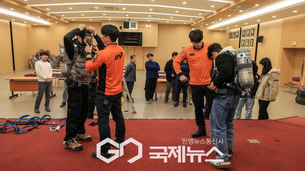 과천시, 밀폐공간 질식사고 예방 교육 실시