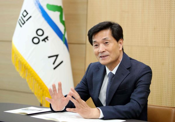 (사진=밀양시) 시장 집무실 전경