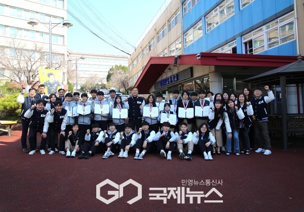 의정부 경민IT고, 2025년 지방기능경기대회 입상 쾌거.(사진제공.경민IT고)