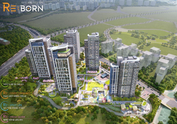(사진제공=LH) 구리갈매역세권 실버스테이 조감도