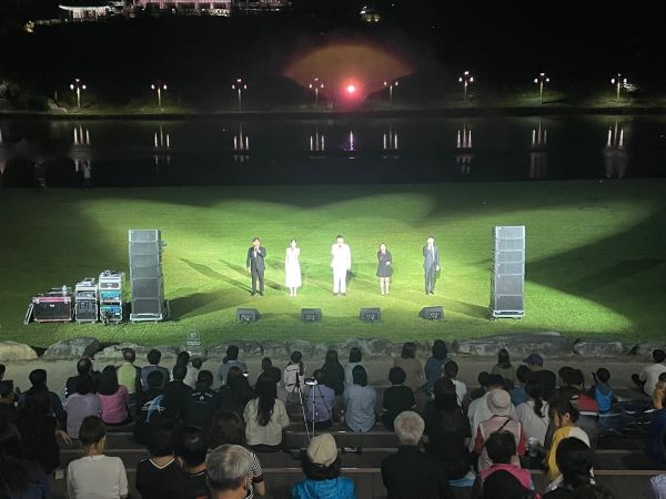 (사진=밀양시) 2024년 밀양강 야외상설프로그램‘밀양강 산책콘’모습