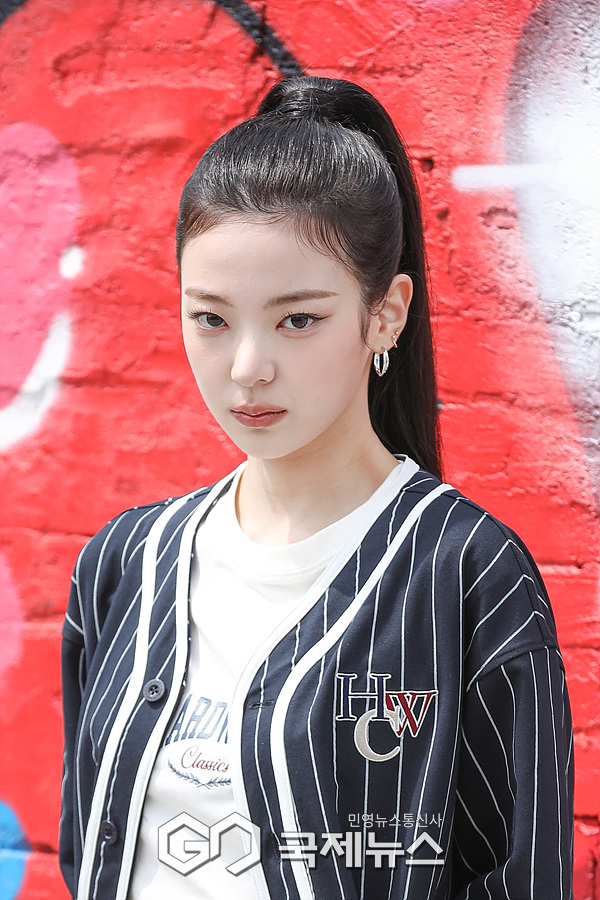 [GJ포토] 있지(ITZY) 리아, '카리스마 눈빛'(NBA 한세엠케이)