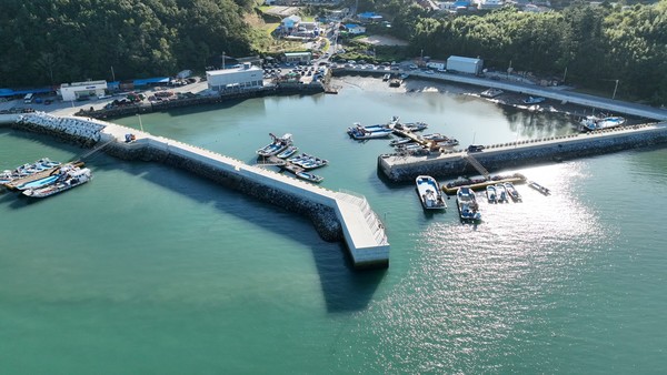 북평 남성항 전경. ⓒ 해남군