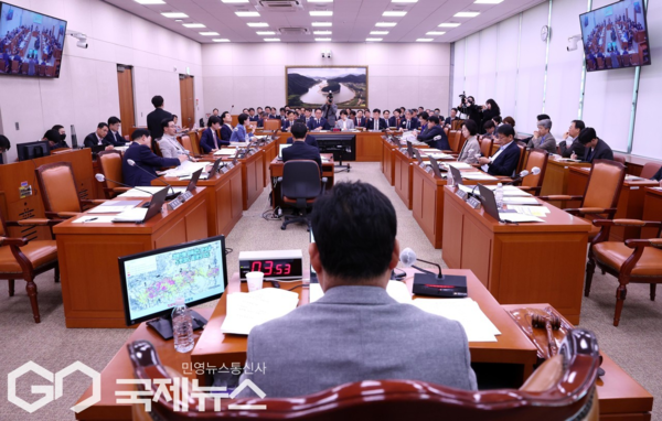 ▲농림축산식품해양수산위, 법률안, 행정입법, 추가경정예산안 등 상정 및 의결 사진=이용우기자