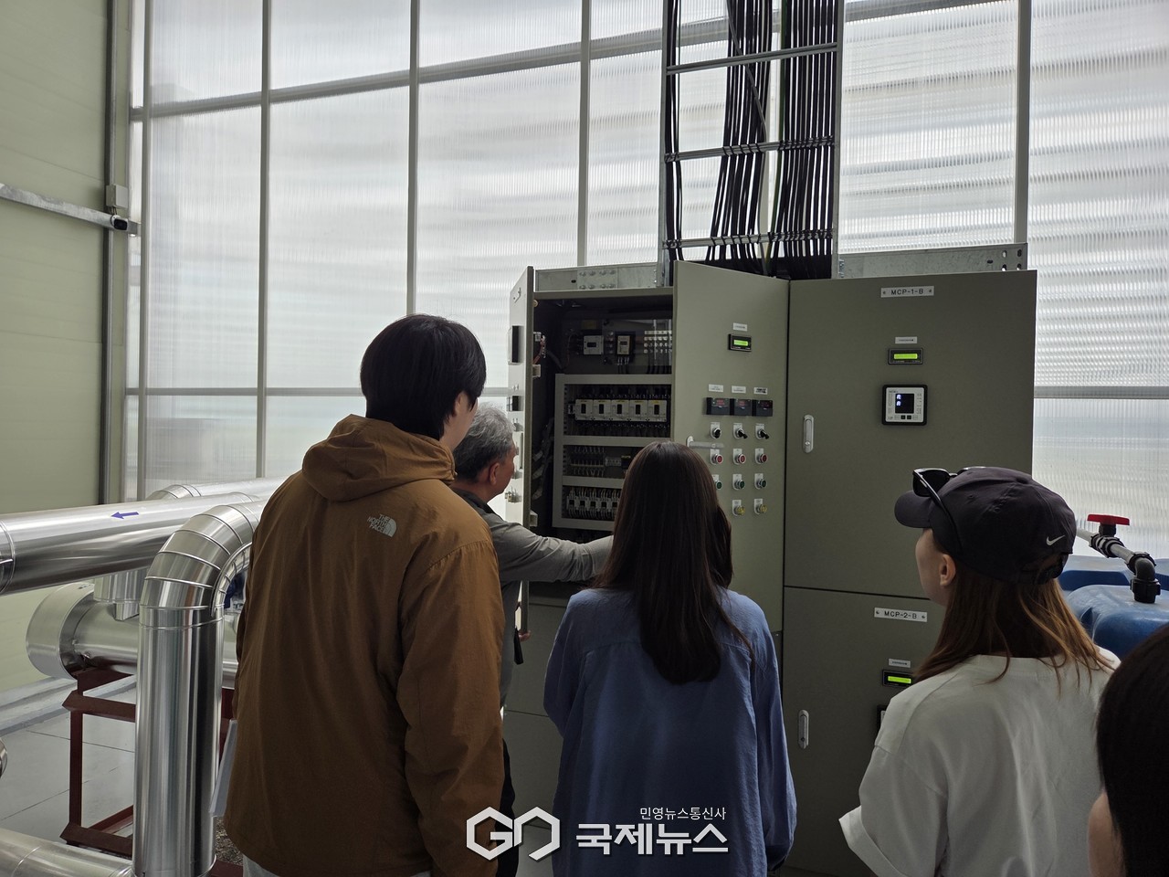 (제공=영천시) 스마트팜 시운전 실시 장면