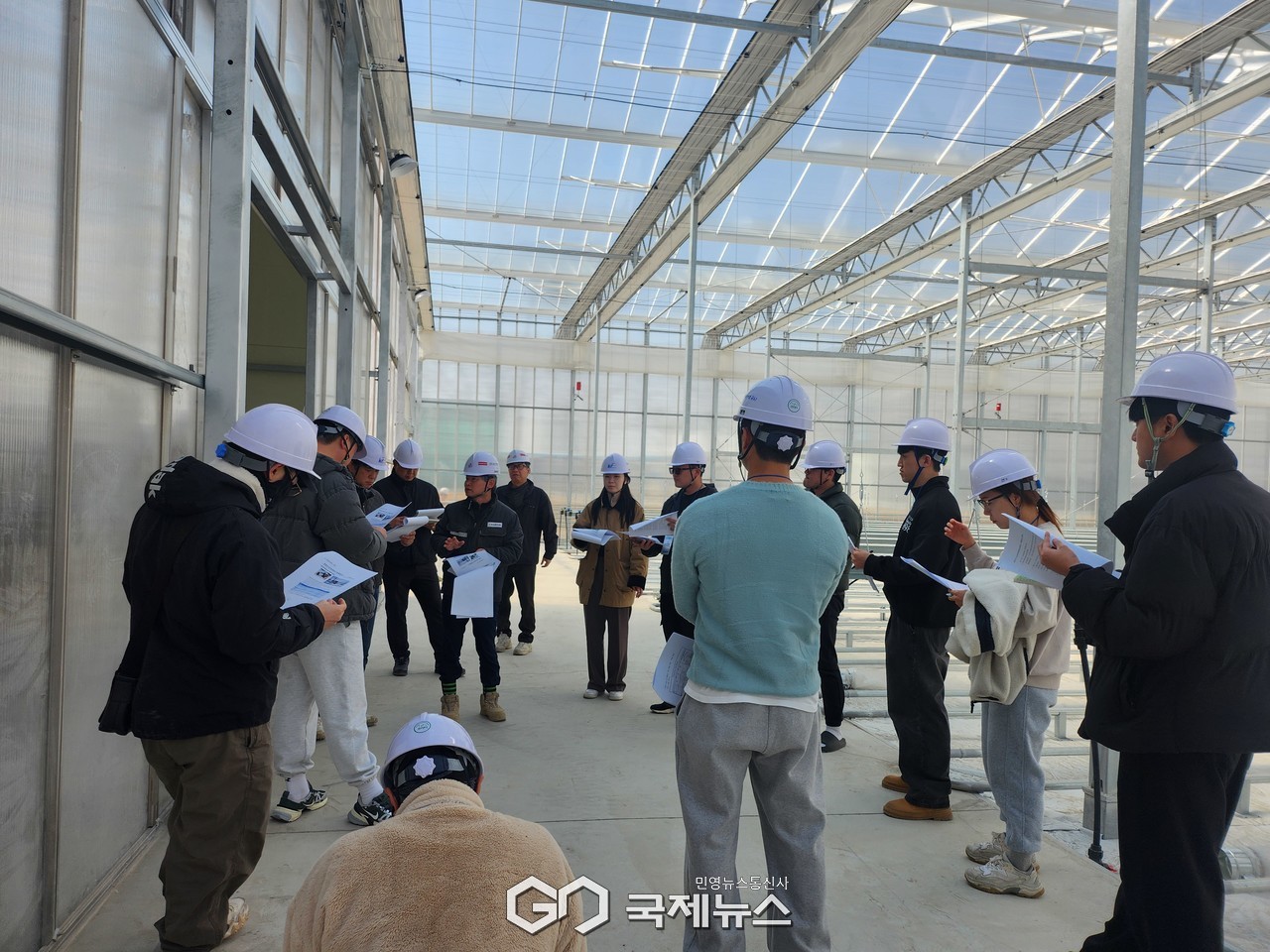 (제공=영천시) 스마트팜 시운전 실시 장면