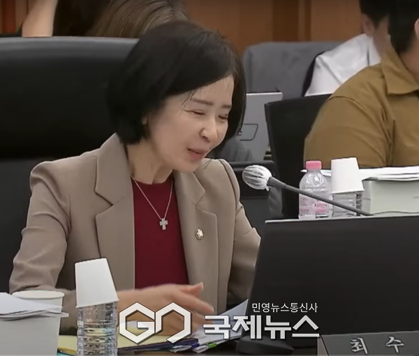 ▲국회 과학기술정보방송통신위원회 국민의힘 최수진 의원  사진=고정화기자
