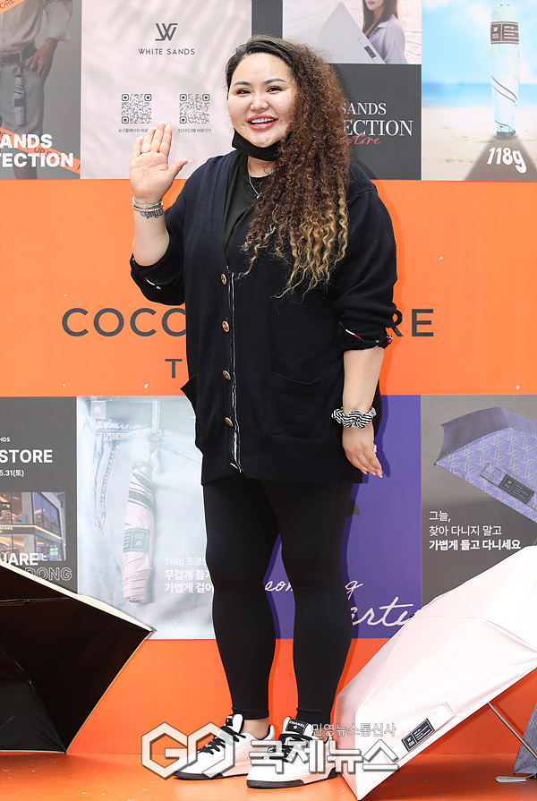 ▲ 가수 홍진영의 언니 홍선영 / ⓒ이대웅 기자