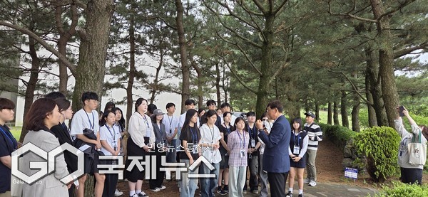 제주도교육청은 지난 22일부터 24일까지  2박 3일간 인천광역시교육청(교육감 도성훈)과 함께‘2025 제주4·3 및 인천5·3민주항쟁 역사·평화교육 학생교류’프로그램을 제주에서 운영하고 있다.[사진=제주도교육청]