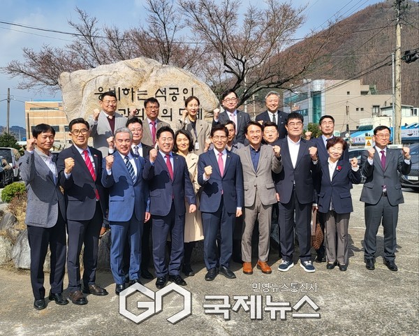 광산근로자 전직훈련 업무협약식에서(사진=대한석탄공사)