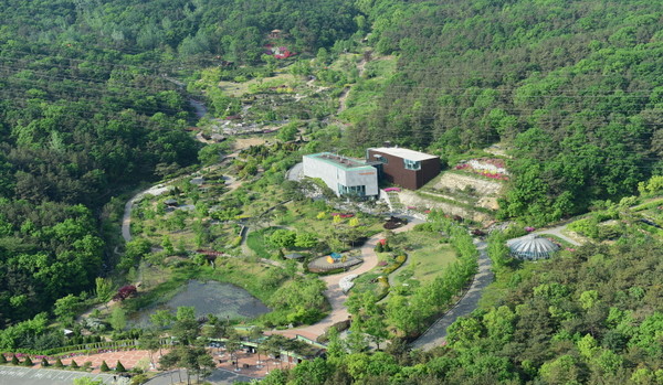 황학산수목원 전경. 사진제공=경기관광공사