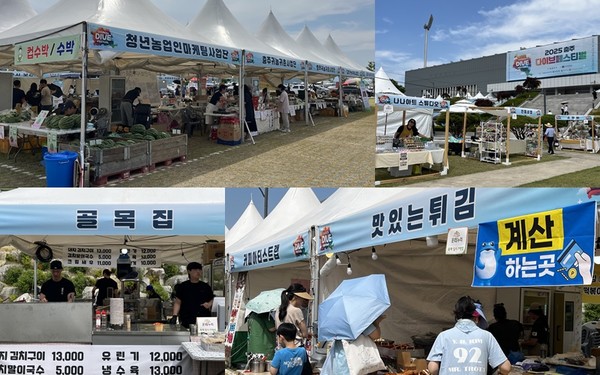 시민이 만들어가는 2025 충주 다이브 페스티벌 파머스 마켓 등 다양