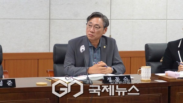 사진= 동해시의회  정동수의원