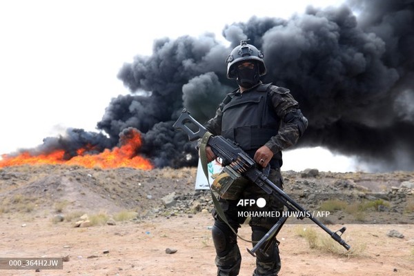 예멘 후티 반군에 소속된 보안군. 사진제공/AFP통신