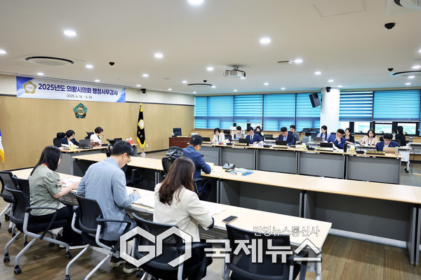 ▲ 의왕시의회, '2025년 행정사무감사' 실시 [사진=의왕시의회]