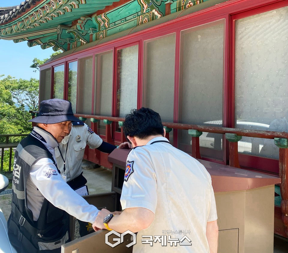 (제공=경북도) 문화재 화재 예방 조사
