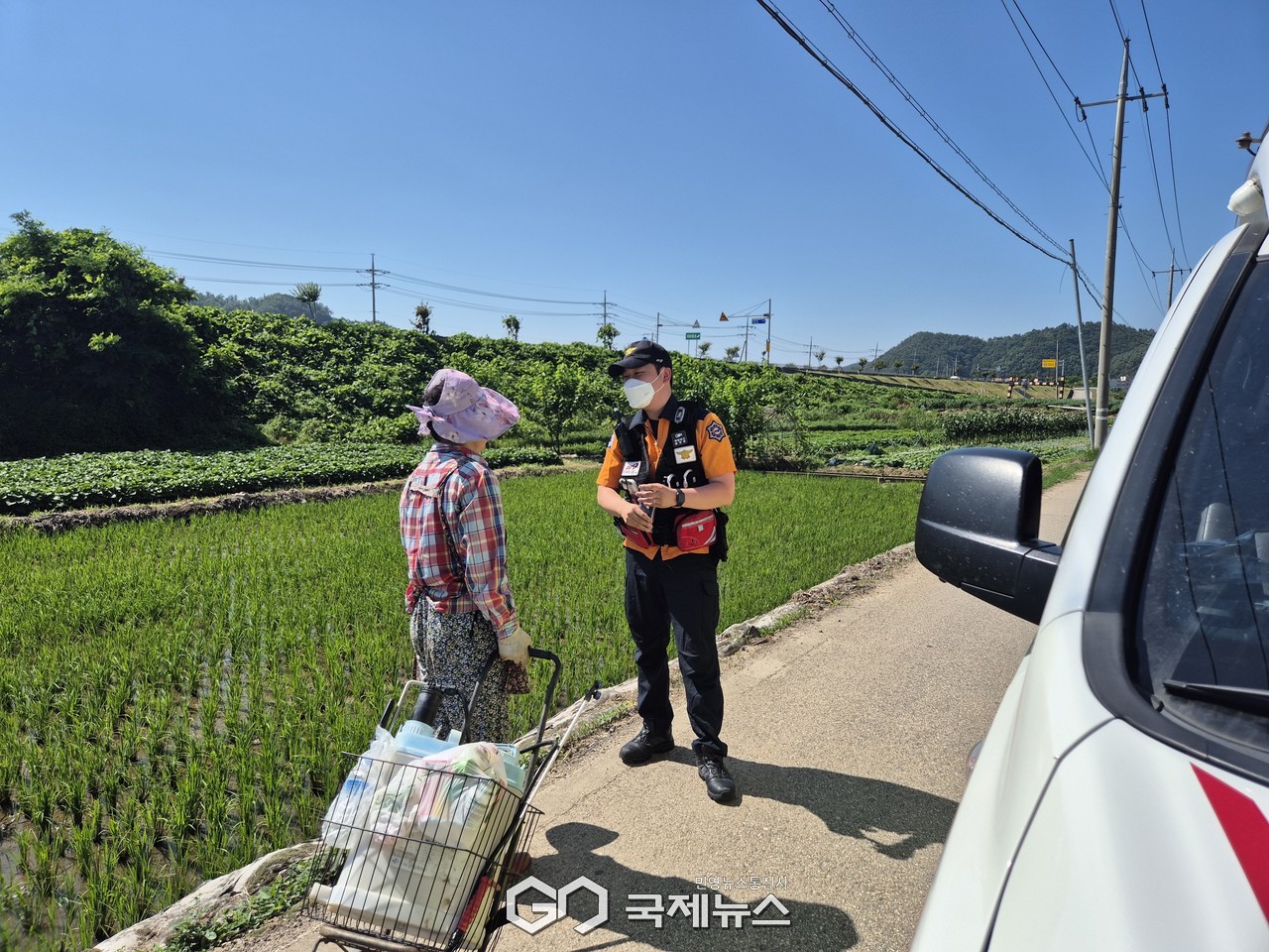 (제공=경북소방본부) 폭염대비 구급활동