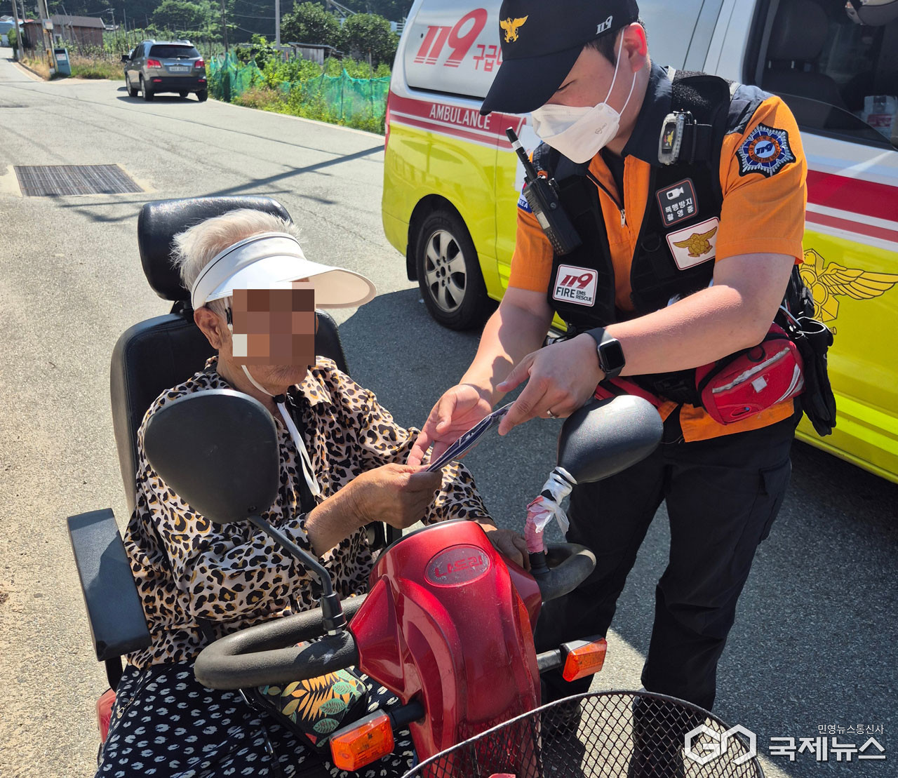 (제공=경북소방본부) 폭염대비 구급활동