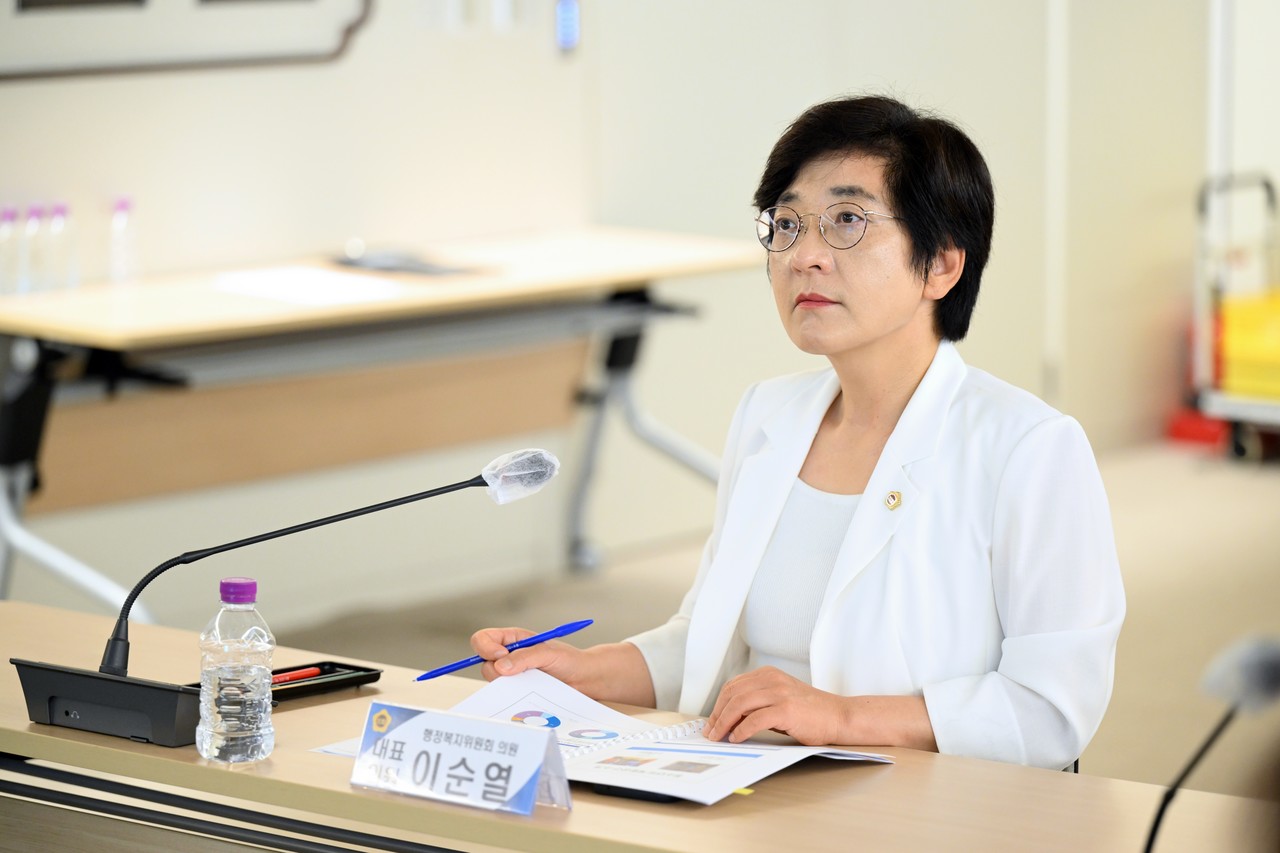 세종시의회 ‘청소년 선진정책 도입을 위한 연구모임` 이순열 대표의원