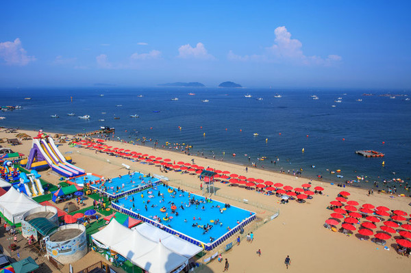 서해안 해수욕장 왜목마을해수욕장 / 당진시 제공 