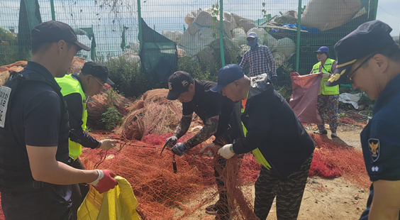 폐어구 수거 경진대회