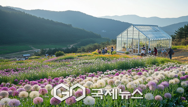 시범마을 기반 구축사업(온실카페)