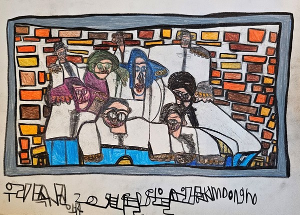 사진은 ‘제8회 오버 더 레인보우(Over the Rainbow)’ 전시작 작품 중 김동호 작가의 ‘우리가족 사진액자’