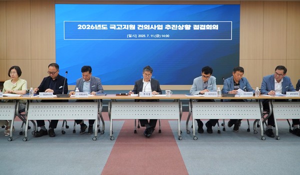 나주시가 2026년도 국고지원 건의사업 추진상황 점검회의를 실시하고 있는 모습. ⓒ 나주시