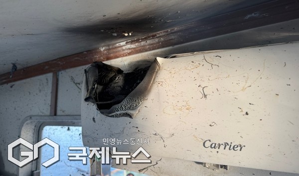 서귀포해양경찰서는 23일 오후 5시 51분, 성산항 방파제 인근 해상에서 준설작업 중이던 예인선 A호(46톤)에서 작은 폭발 및 화재가 발생해 A호 선장이 화상을 입는 사고가 발생했다고 밝혔다.[사진=서귀포해양경찰서]