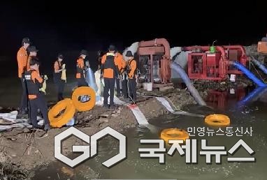 (사진제공=울산시) 울산소방본부, 서울주 일대 단수 사태에 긴급 급수지원