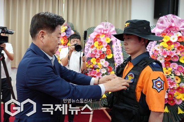 제주도 소방안전본부가 화학테러, 대형재난, 산악사고 등 복잡하고 치명적인 특수 재난 상황에 신속히 대응할 ‘119특수대응단’을 본격 가동한다.[사진=제주도소방안전본부]