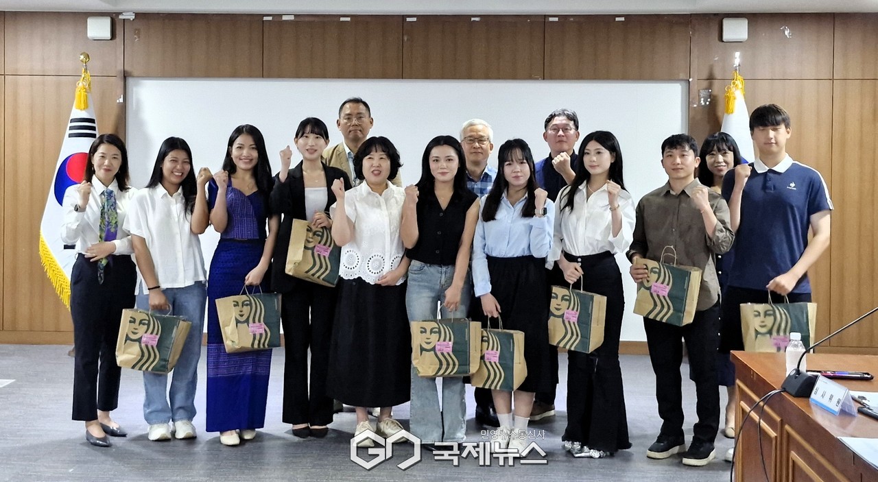 (제공=경북도) 외국인유학생 한국어말하기 대회 경북대표 선발전