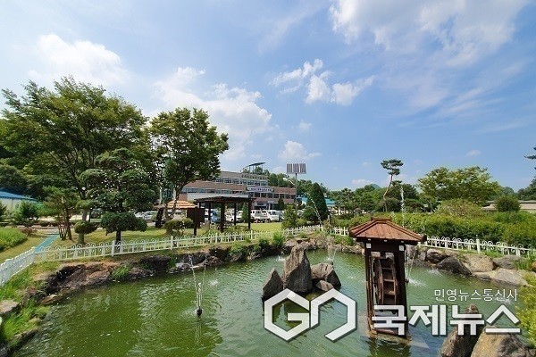 옥천군농업기술센터 전경.