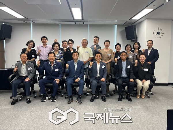 (사)한아세안경제문화교류협회 & ASII는 신상진 성남시장과 간담회를 진행했다(사진=(사)한아세안경제문화교류협회_