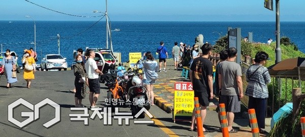 제주시는 우도면 전역 커피·아이스크림 전문점 39곳의 매장에 다회용컵 사용을 전면 도입하며, ‘2040 플라스틱 제로 제주’ 비전 실현에 앞장서고 있다.[사진=국제뉴스 제주본부 DB]