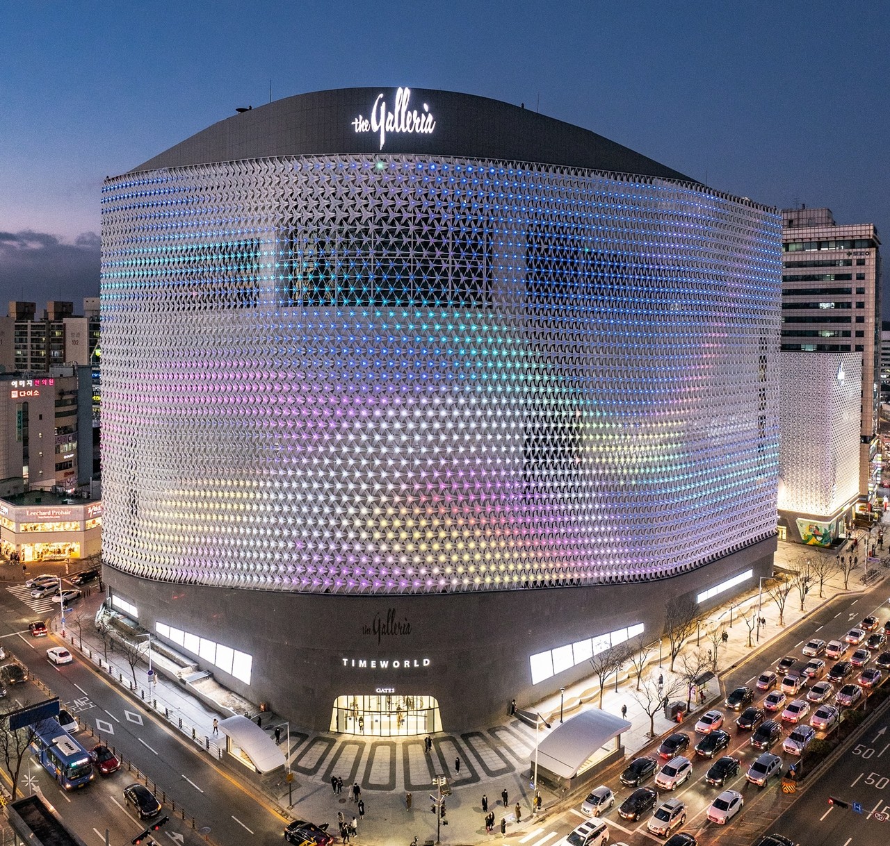 갤러리아타임월드 전경