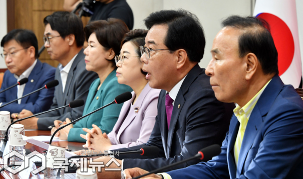 ▲11일 국민의힘 비상대책위원 회의 사진= 이용우 기자