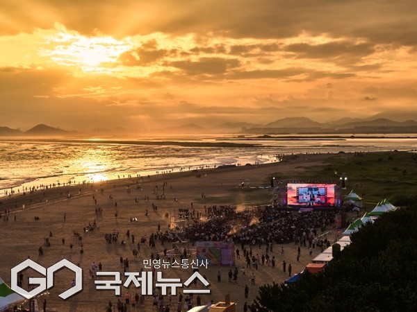 다대포 선셋 영화축제 모습