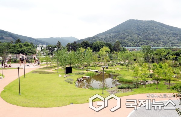 북천 나림숲 사진/하동군