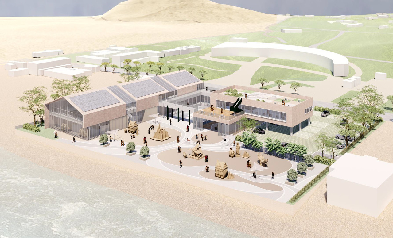 ‘국내 최대 해안사구’ 신두사구에 들어서는 ‘샌드뮤지엄’ 조감도 (태안군)