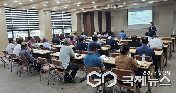 서충주농협, 조합원 대상 전기통신 금융사기 예방교육 실시(사진=서충주농협)